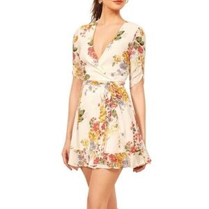 Reformation Monica Wrap Dress